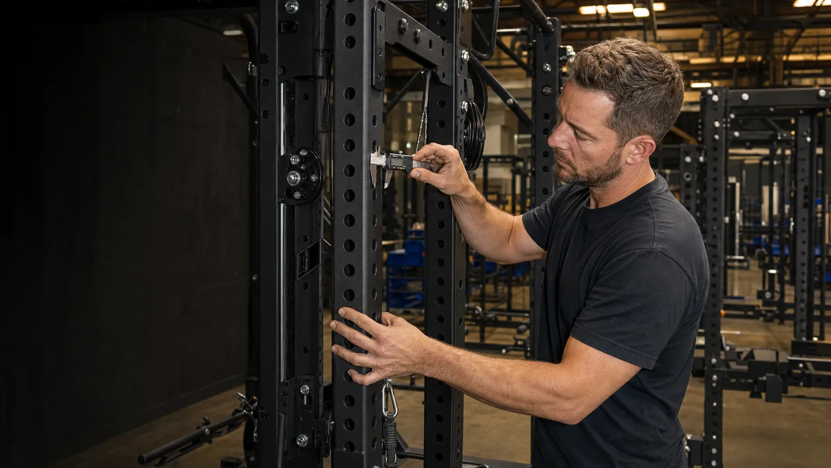 Inspection d’un châssis de rack