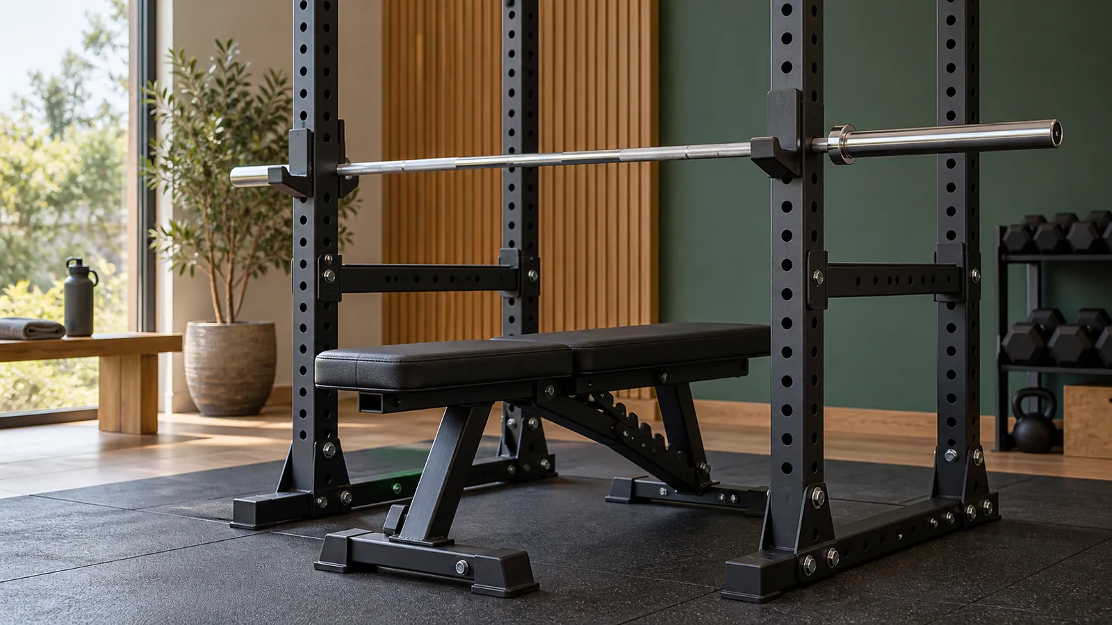 Hướng dẫn: Khoảng lỗ Westside trên power rack có cần cho đẩy ngực?