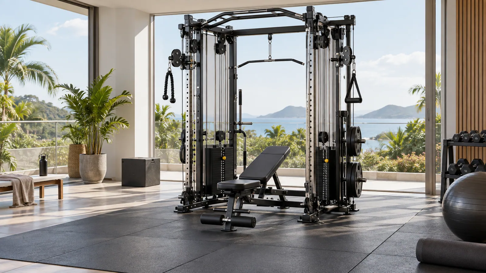 Hướng dẫn: Puly nhôm hay nylon trên rack đa năng: loại nào tốt hơn?