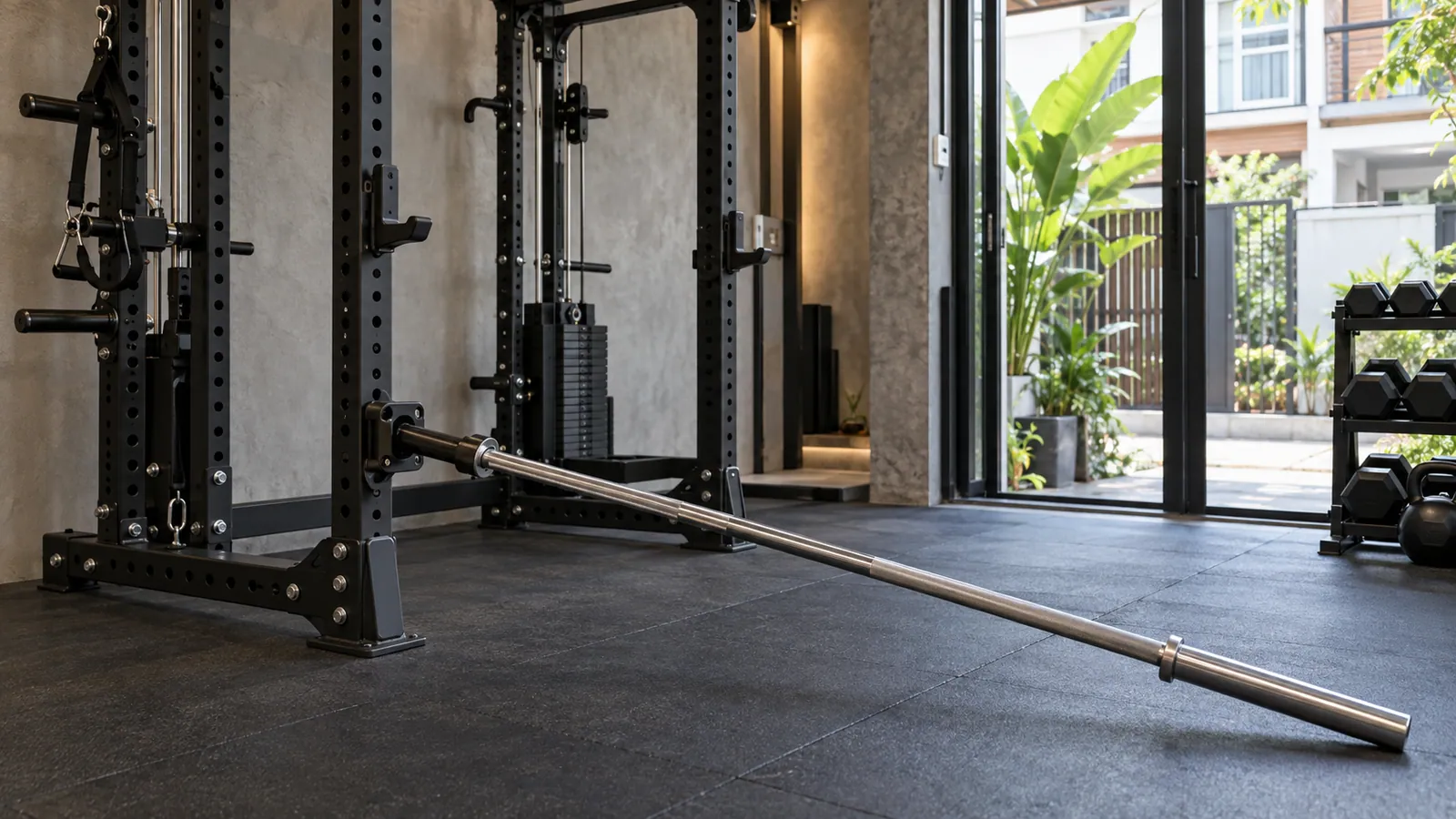 Hướng dẫn: Nên gắn landmine ở đâu trên power rack?