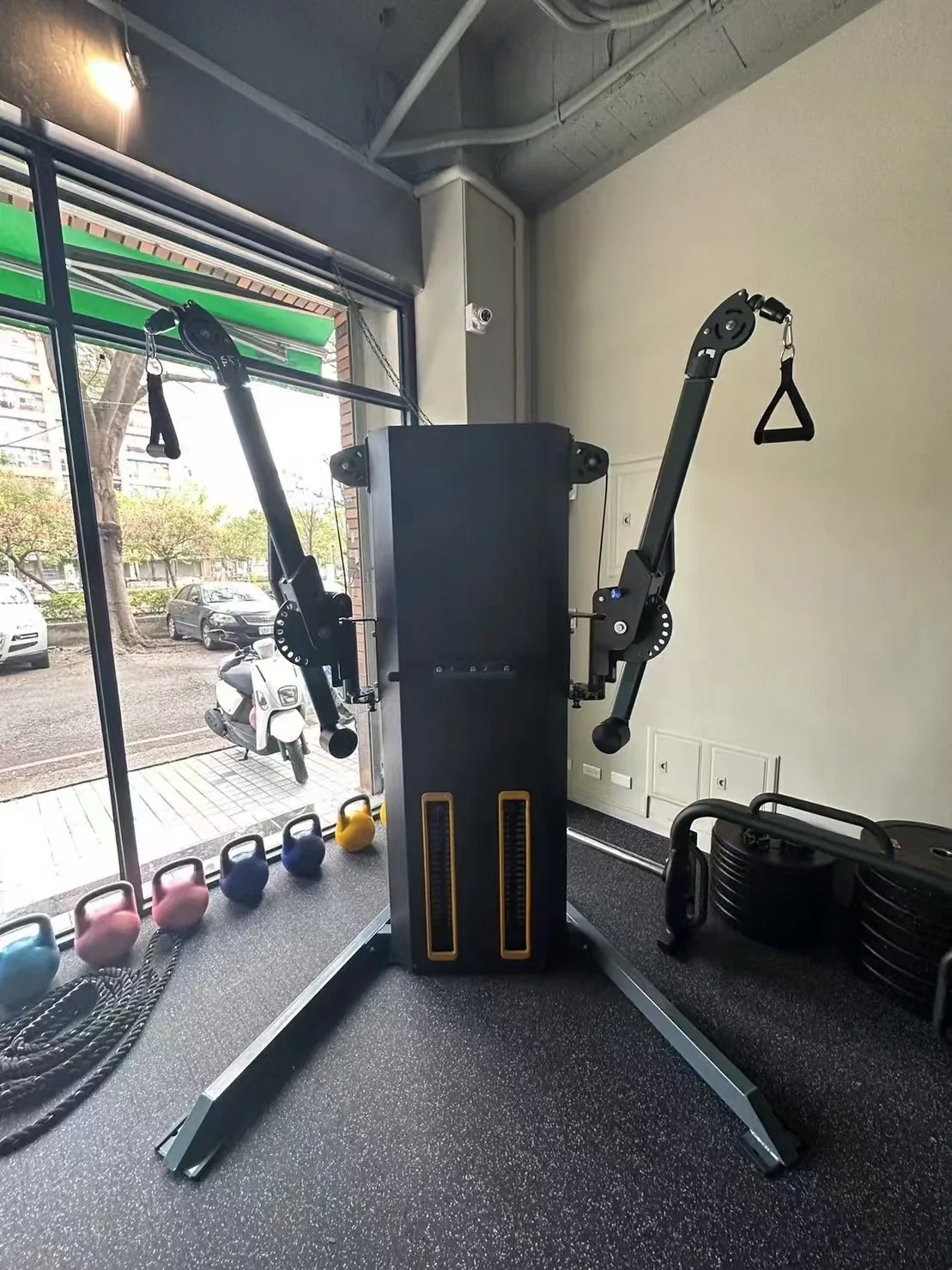 Dual Cable Trainers in Two Installed Gym Spaces