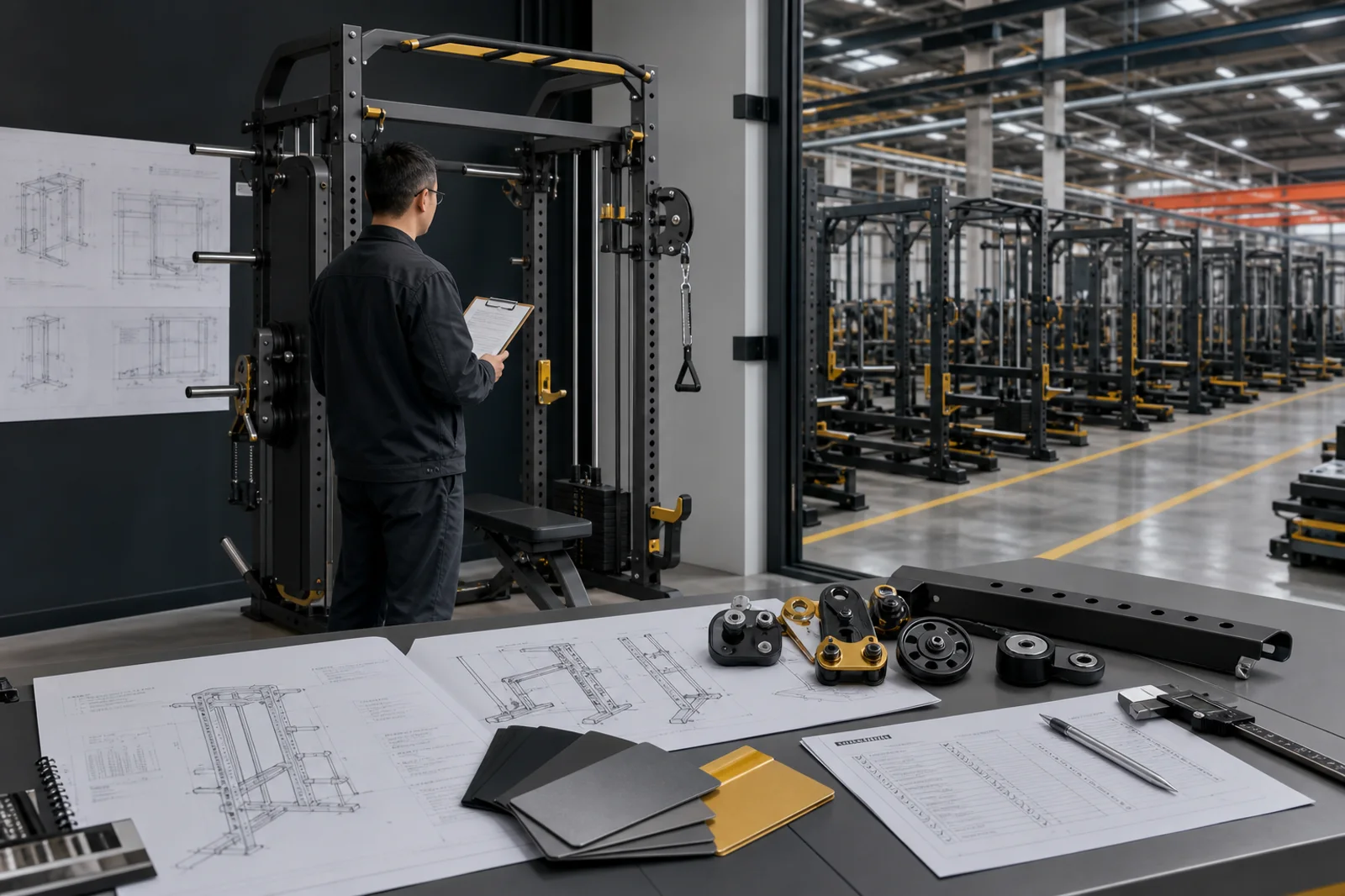 OEM Gym Equipment Process